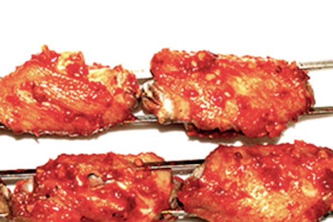 Kebab-Chicken Wing (蒜香烤翅)